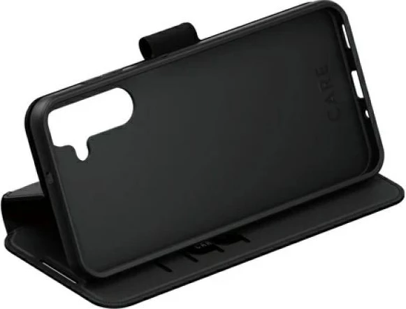 Mbështjellës PanzerGlass CARE Feature Kickstand Wallet Case për Samsung Galaxy A16 / A16 5G, e zezë