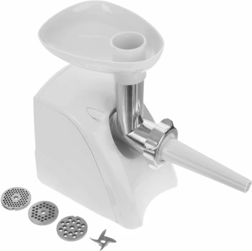 Mulli mishi ADLER AD4803, 800W/2000W, me 3 sita + mbushës sallami, i bardhë