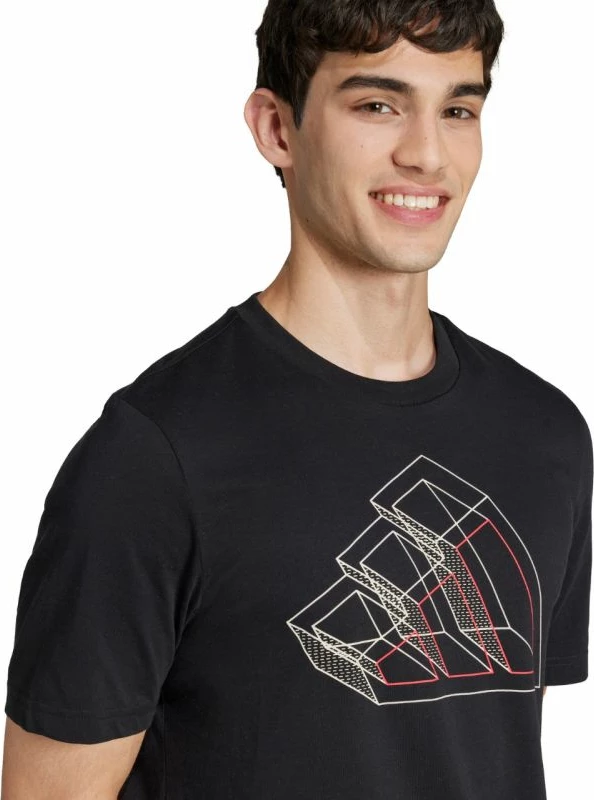 Maicë për meshkuj adidas, e zezë