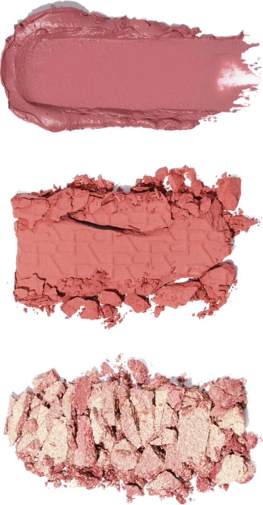 Revolution - Icon Blush Blush Palette - Aura Points Rose