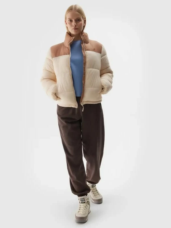 Jakne për femra 4F, bezhë