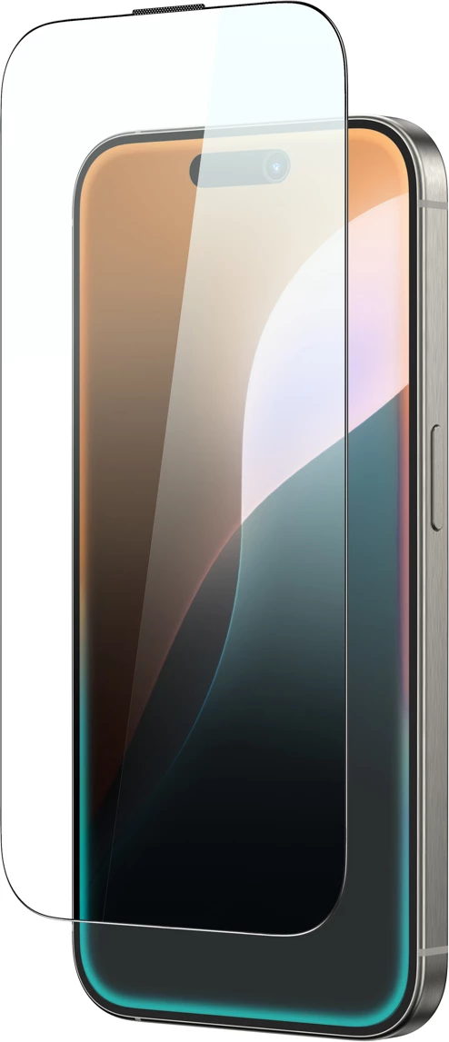 Xham i temperuar AmazingThing Titan Max për iPhone 16 Pro, transparent