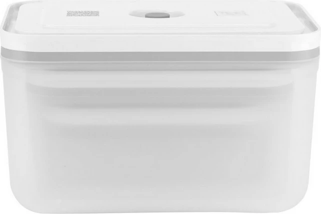 Kontejnerë vakum ushqimi, Zwilling Fresh&Save 36804-003-0, plastikë, 3 madhësi S/M/L, transparent/bardhë, set 3 copë