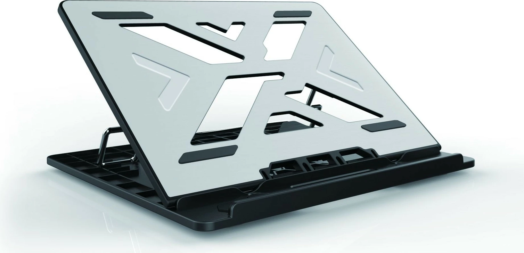 Mbajtëse laptopi Conceptronic ERGO 15.6", metalike, gri