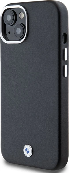 Mbështjellës BMW Signature Wrapped Metal MagSafe për iPhone 15/14/13, i zi