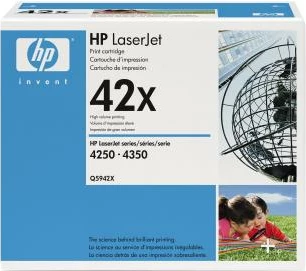 Toner HP 42X Q5942X kapacitet i lartë, për LaserJet 4250/4350, i zi