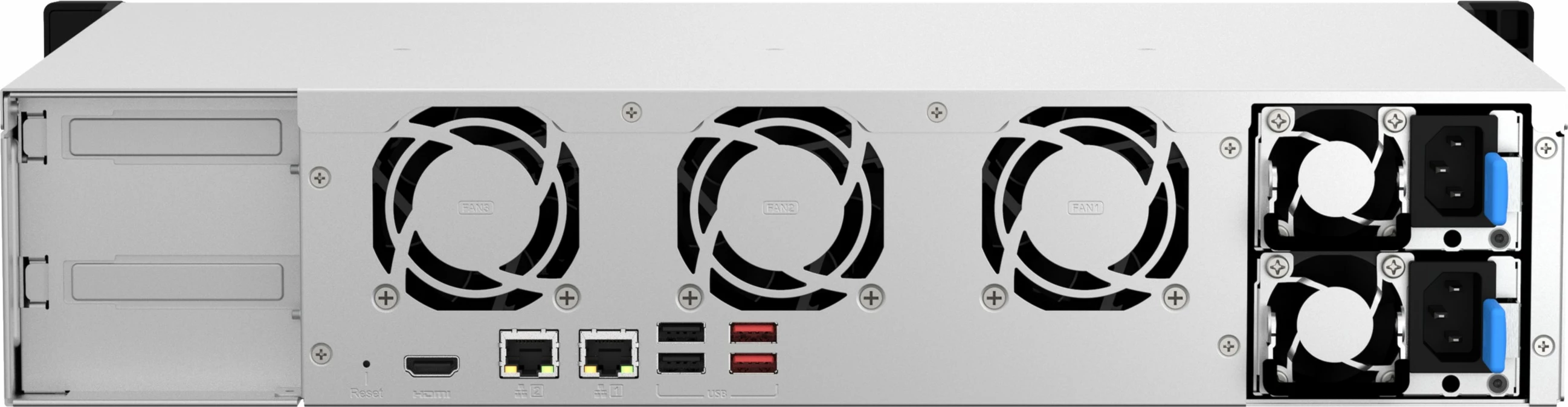 NAS rackmount QNAP TS-864eU-RP-8G, 8 vende, Intel Celeron N5095, 8GB RAM, 2U, short depth, i zi