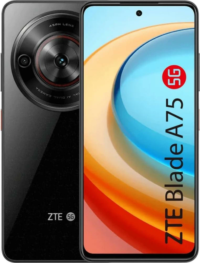 Celular ZTE Blade A75 4GB 128GB 6.6 inch Diamond Black