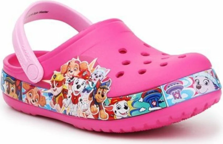 Atlete për vajza Crocs Psi Patrol, të kuqe