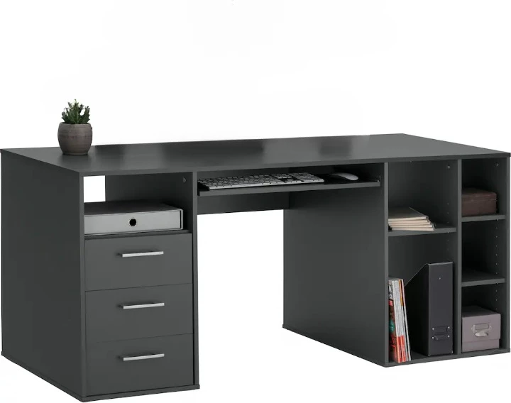 Tavolinë e punës Lens, antracite