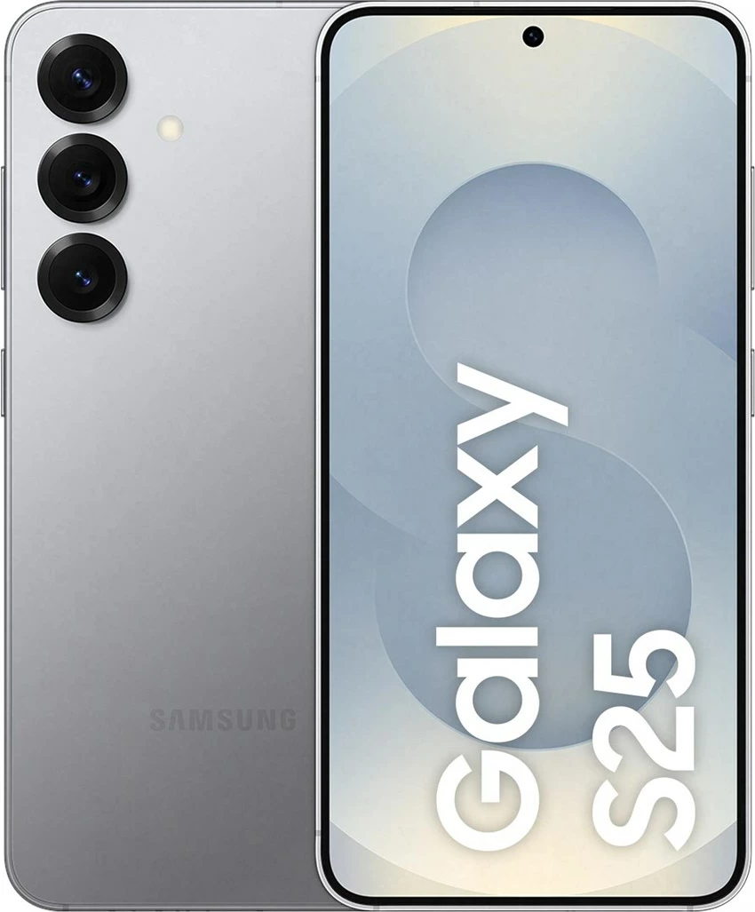Celular Samsung Galaxy S25, 6.2", 12 GB RAM, 256 GB, 5G, Argjendtë