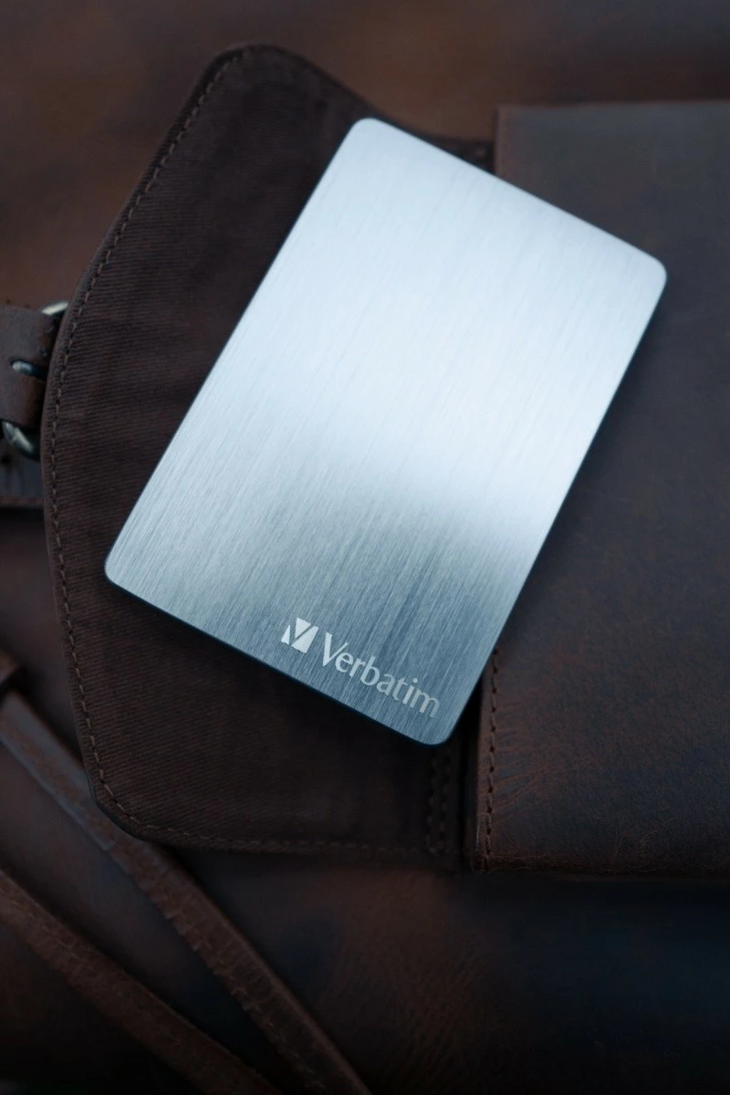 disk i jashtëm HDD Verbatim Store 'n' Go ALU Slim HDVE53662PLG/53662 1TB USB-C, aluminium (space grey)