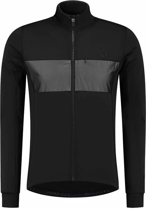 Jakne Rogelli për meshkuj, e zezë dhe gri