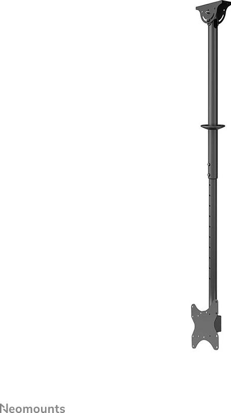 Mbajtës tavani për monitor/TV Neomounts CL35-340BL12, 23-42 inç, rregullim lartësie, i zi