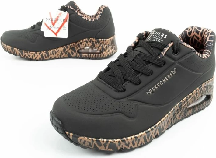 Atlete sportive për femra Skechers, të zeza