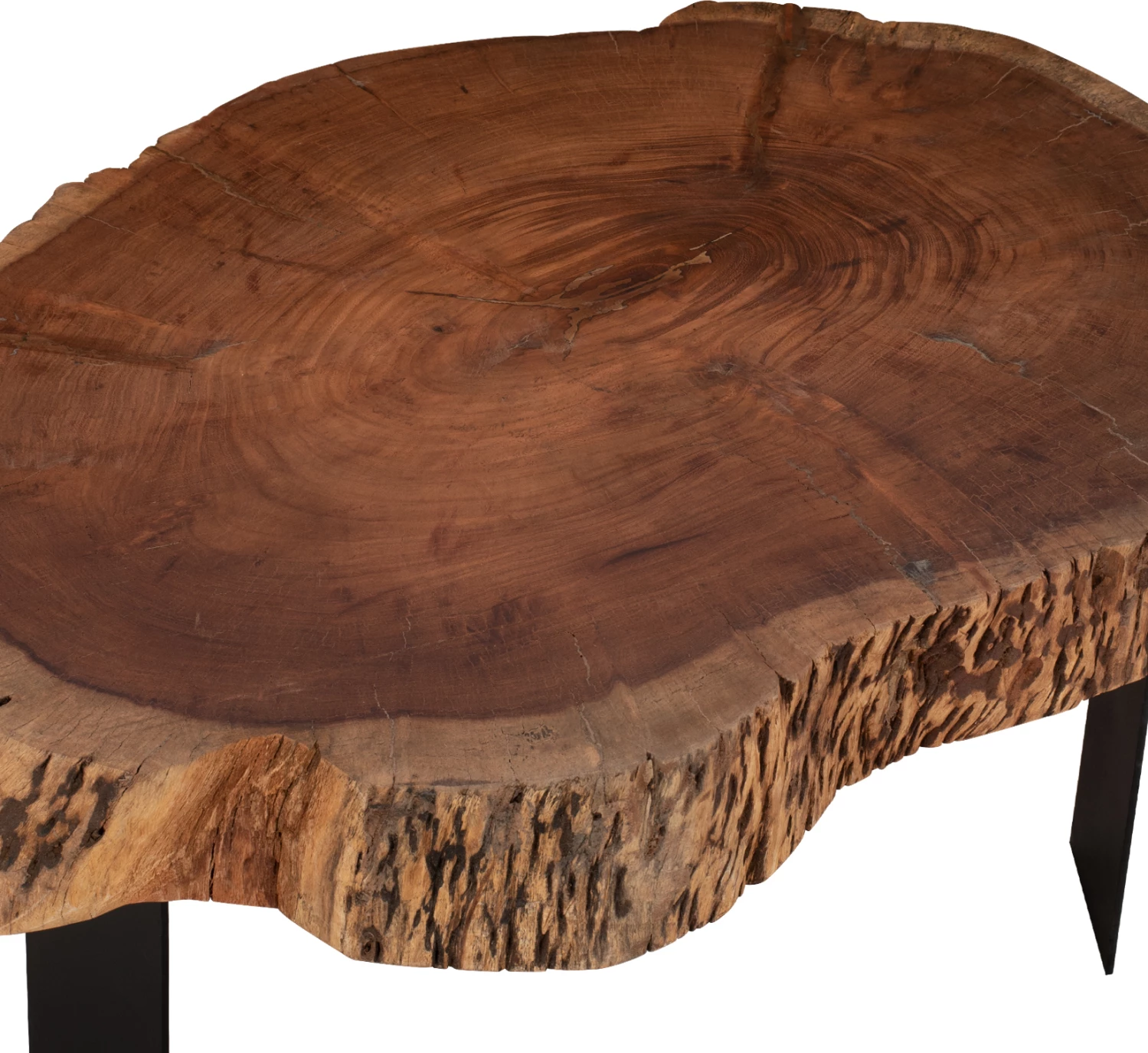 Tavolinë kafeje BRIGGS FH8776.11 dru akacie i fortë 80-87x50-83x40H