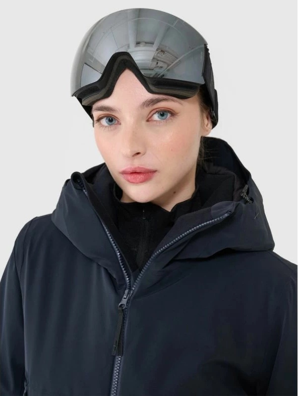 Jakne ski për femra 4F, e zezë