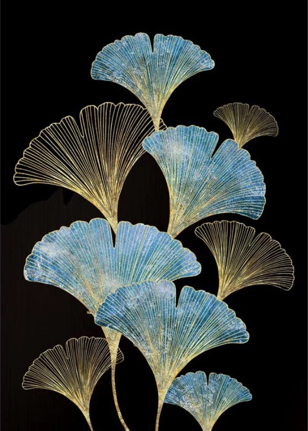 Pikturë dekorative Jangala, kanavacë shumëngjyrëshe, 60x90x3cm