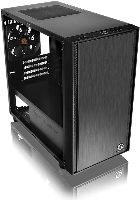Kasë Thermaltake Versa H17, microATX, USB 3.0, E zezë