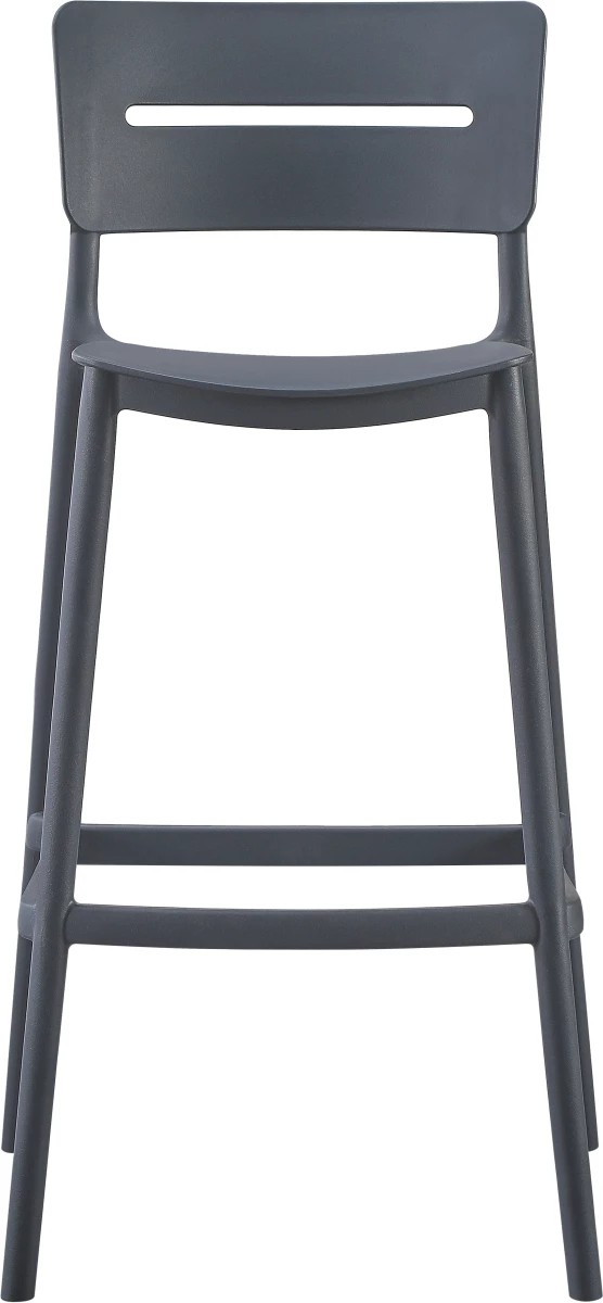 Karrige për bar, polipropileni, SNOD2, FH6100.03, gri, 37,2x50x101,5H cm