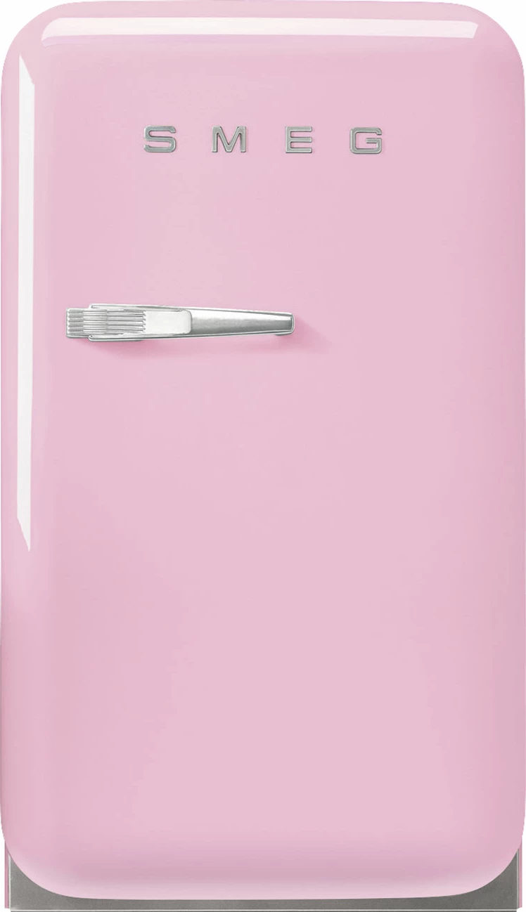 Frigorifer mini SMEG FAB5RPK5, 34 L, rozë