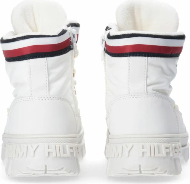 Çizme për femra Tommy Hilfiger, të bardha