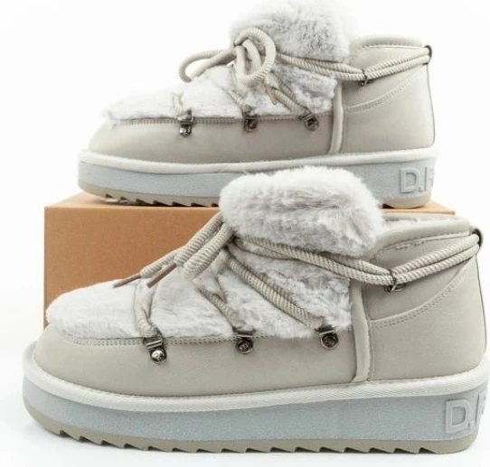 Çizme dimri për femra D.Franklin, gri