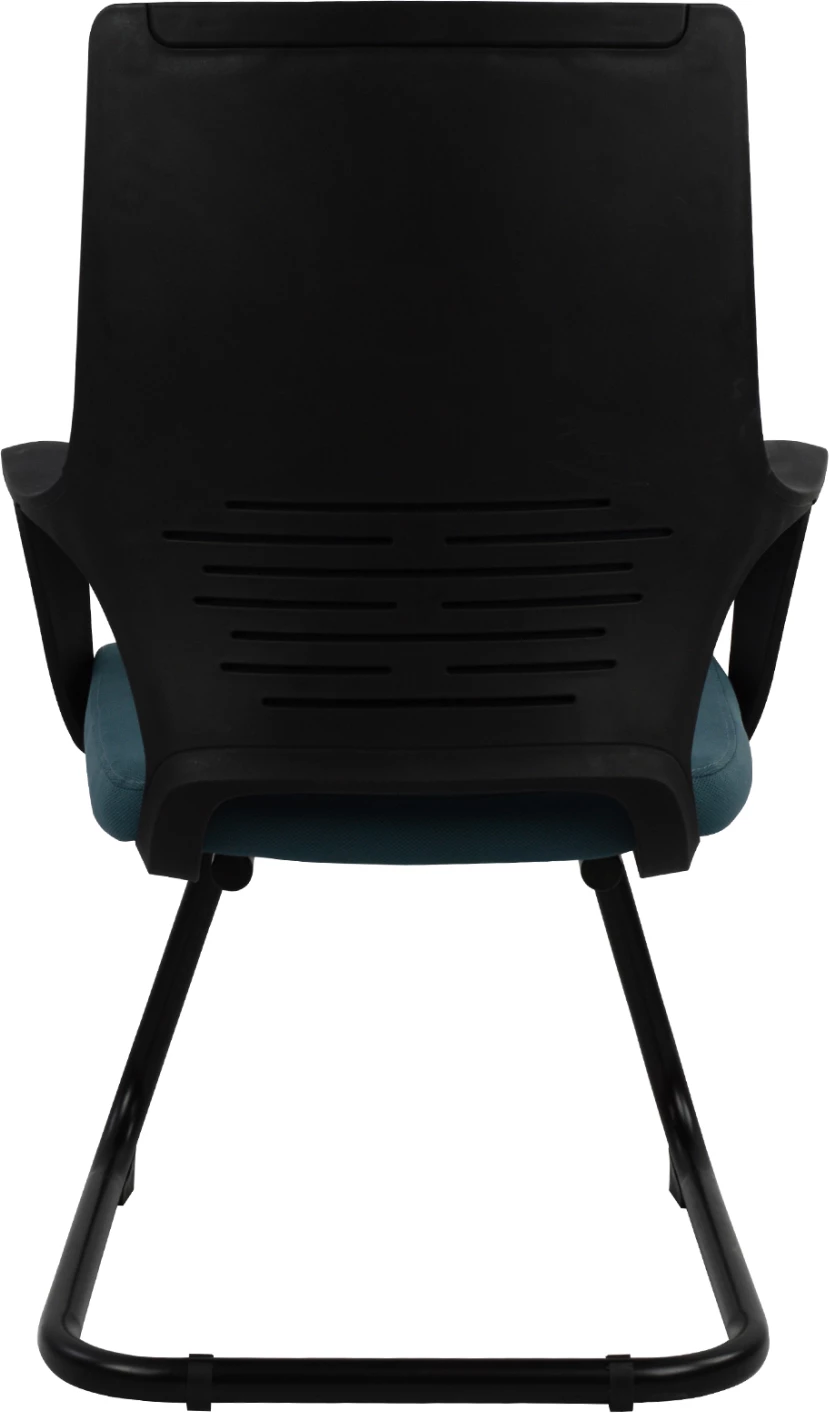 Karrige konferencash FH0168.06, e zezë/blu, 63,5x59x94,5 cm