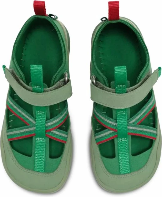 Sandale për fëmijë Affenzahn, të gjelbra