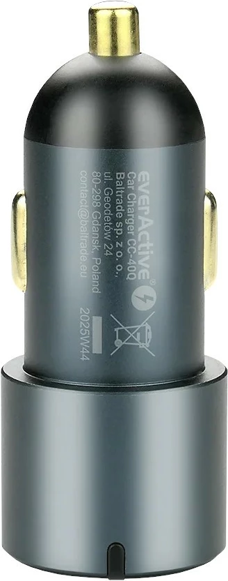 Karikues makine, everActive CC-40Q, 60W, 1x USB QC3.0 + 2x USB-C PD, i zi