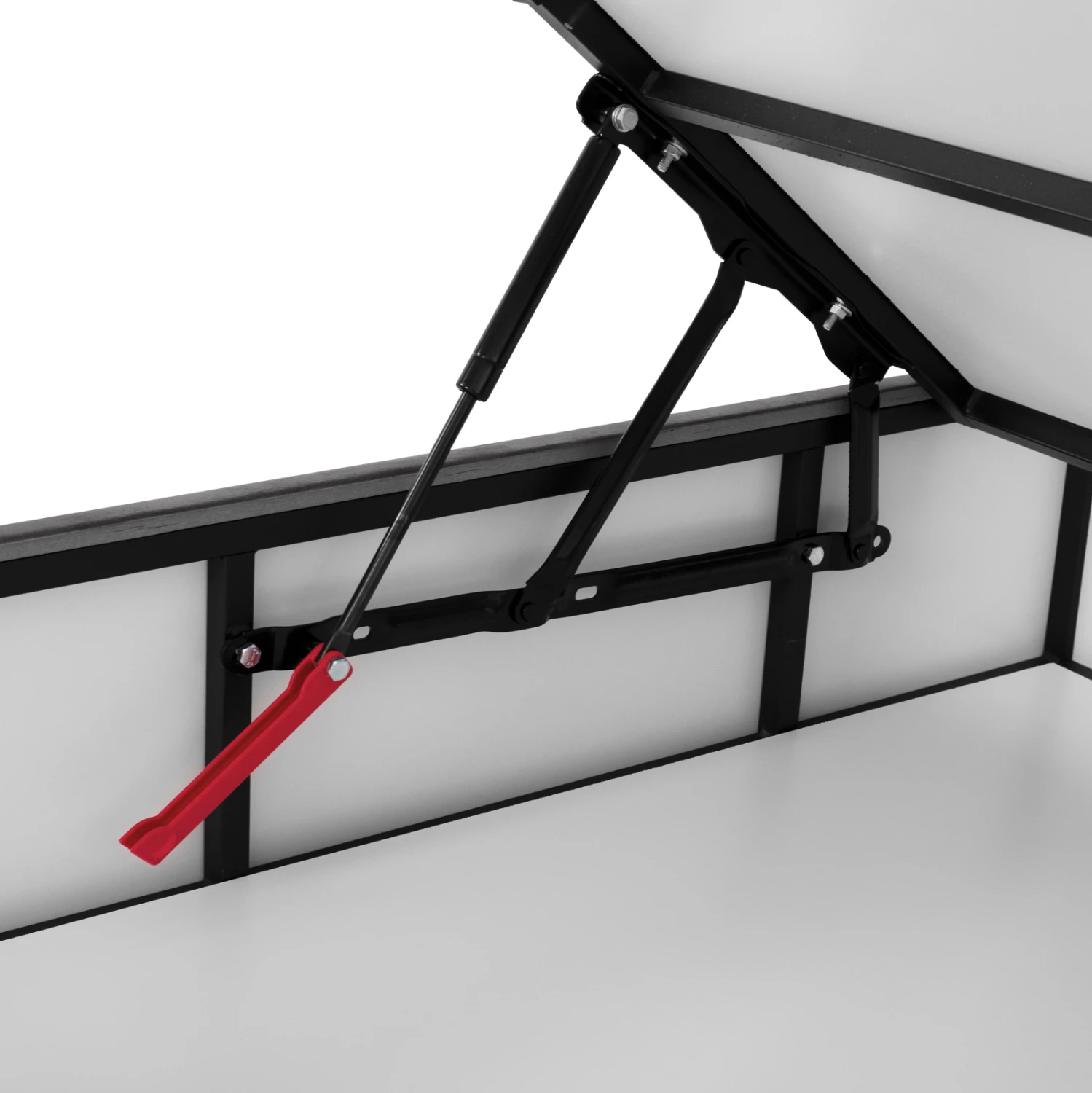 Krevat MALENA, kadife gri, me hapësirë ruajtjeje, i qepur, 160x200