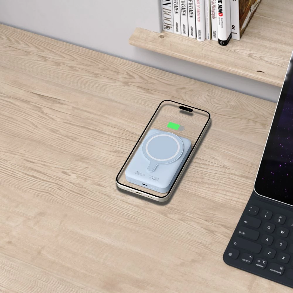 Powerbank Tech-Protect LifeMag PB11, 10000mAh, MagSafe, USB-C, kaltër