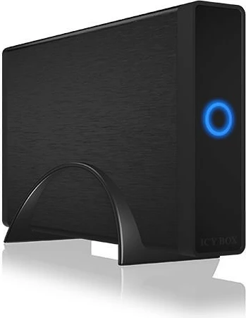 Kasë IcyBox IB-377-C31 për HDD/SSD 3.5", USB Type-C, e zezë