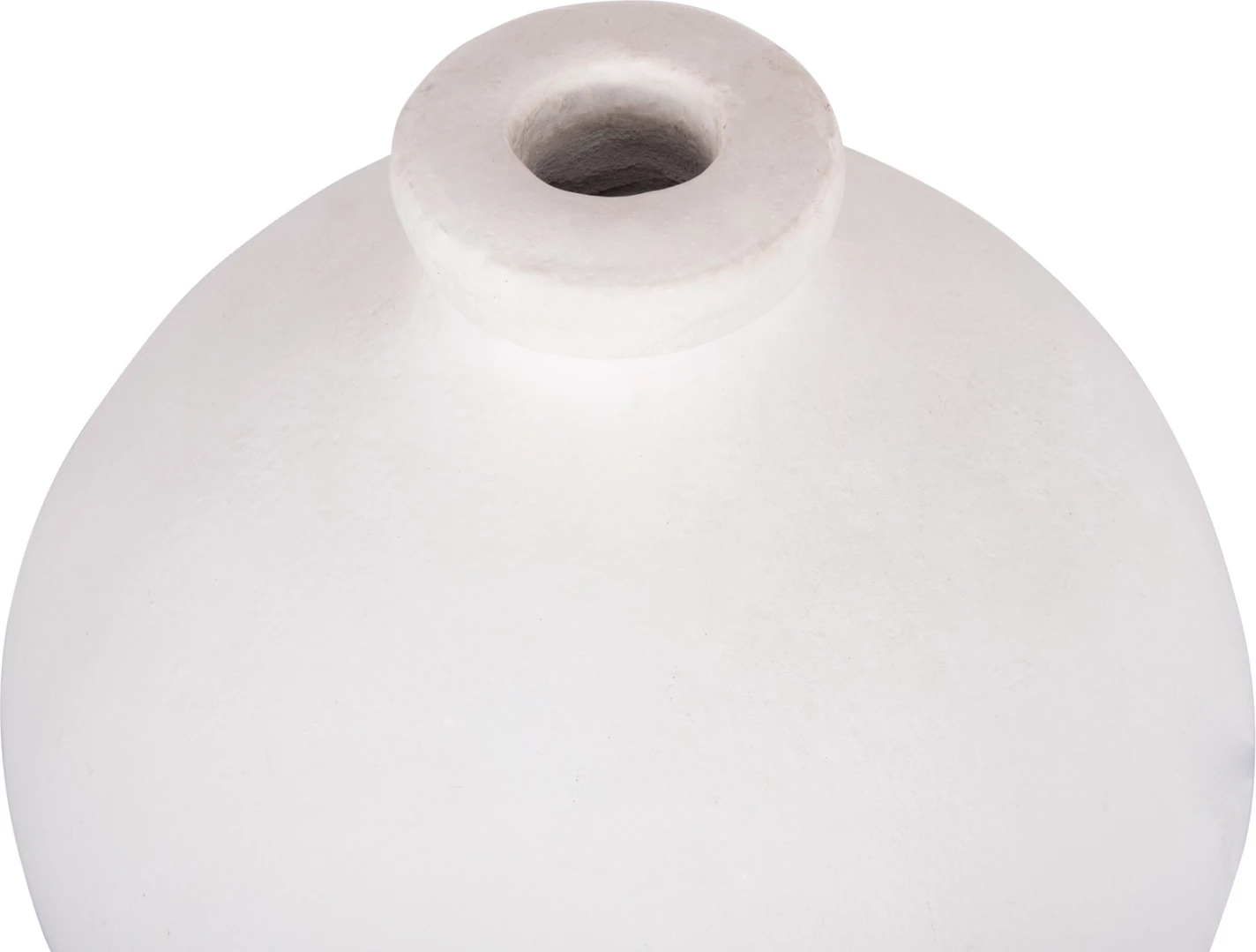 Vazo dekorative CLAYVON FH4410 terrakota ngjyrë bardhë 18x18x20Hcm