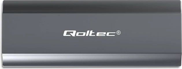 Kasë Qoltec NV2271 për SSD M.2, NVMe/SATA, USB-C, 2TB, Gri