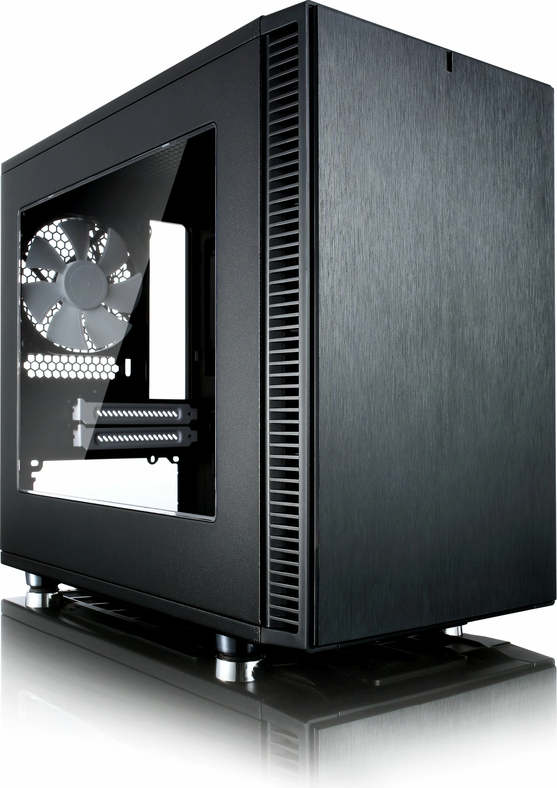 Kasë Fractal Design Define Nano S ITX, dritare akril, e zezë
