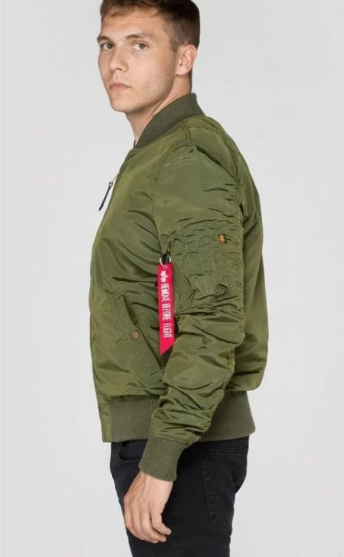 Jakne për meshkuj Alpha Industries, të gjelbër