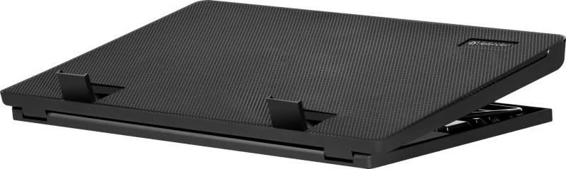 Cooling pad Defender NS-501 për laptop 15.6-17", Metal, 3 ventilatorë, USB, Zi