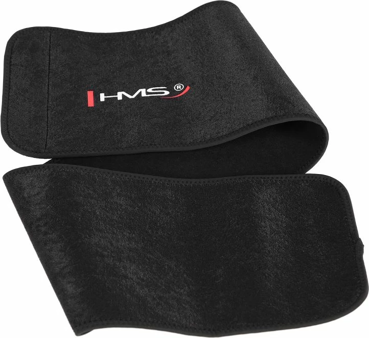 Set hula hop me peshë HMS HHW12, rrip BR163 plus size, të zeza