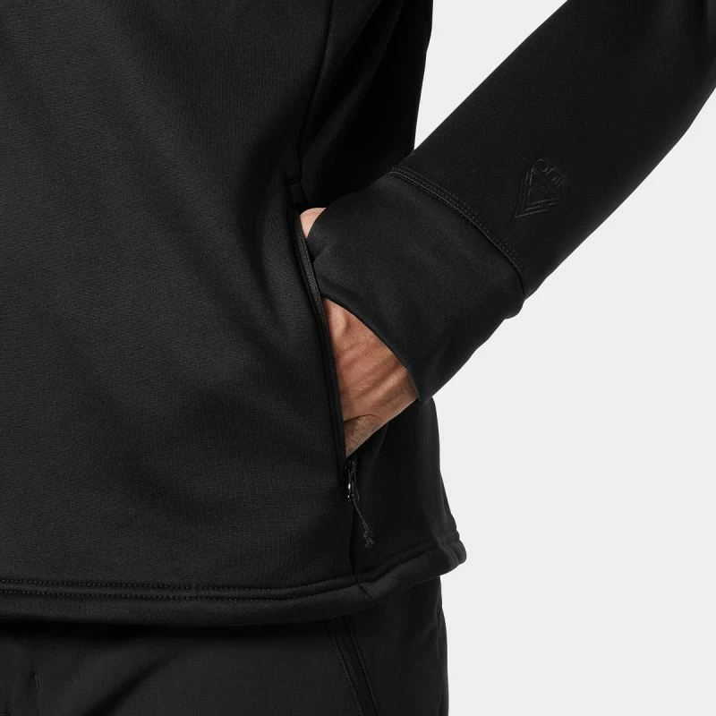 Jakne fleece për meshkuj Helly Hansen, e zezë