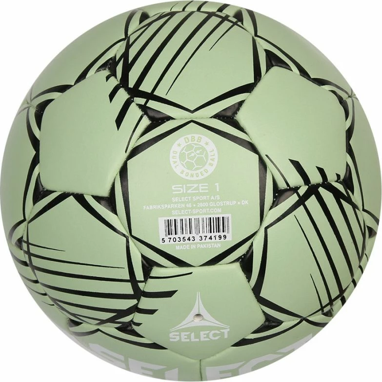 Top handbolli Select për të gjithë, e zezë/jeshile