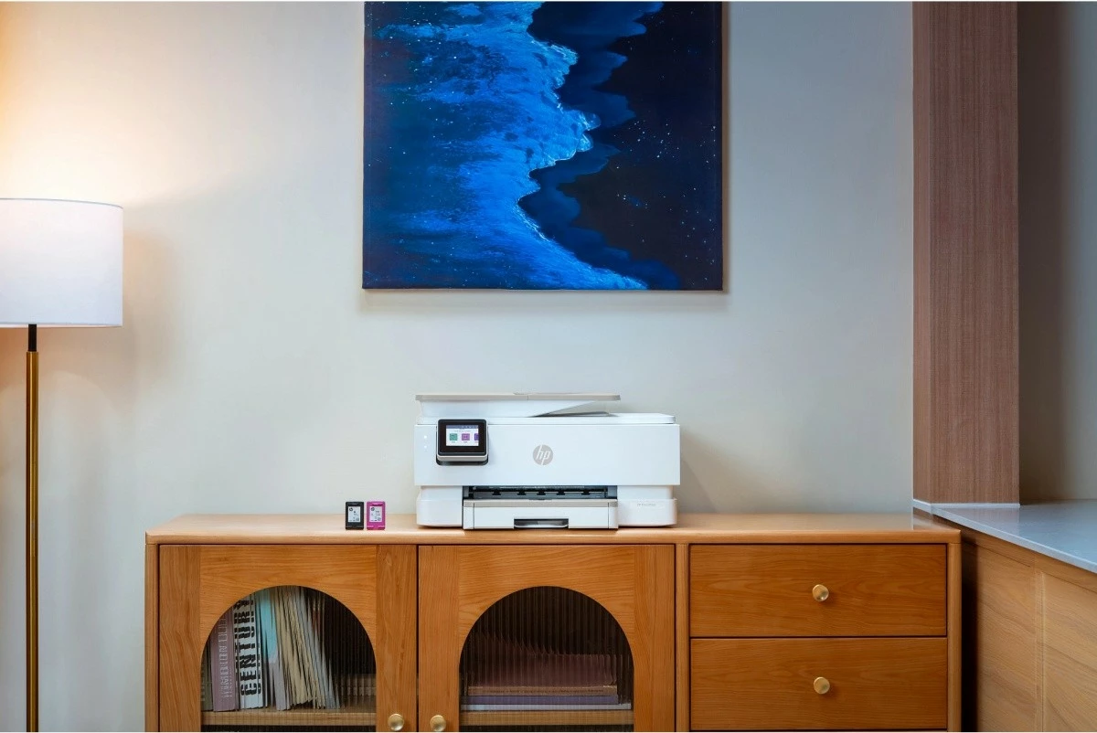 Pajisje multifunksionale, HP Envy Photo 7930 B63K5B, print/kopjo/skano, ngjyrë, duplex automatik, A4, USB 2.0, bejzh e bardhë