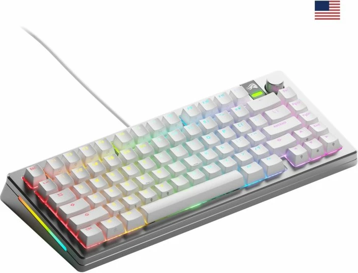 Tastierë gaming Glorious GMMK 3 PRO 75%, argjendtë