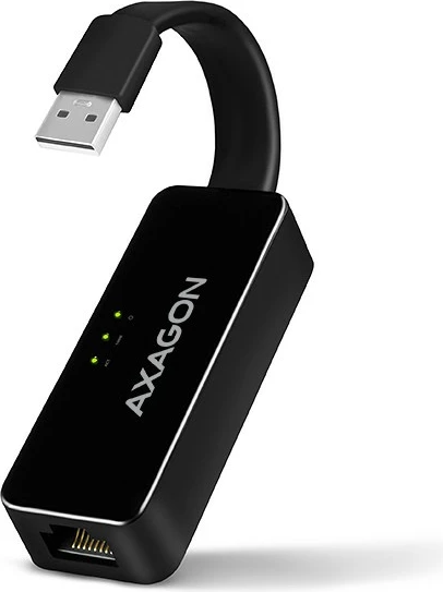Adapter rrjeti AXAGON ADE-XR, USB 2.0 në Ethernet, i zi