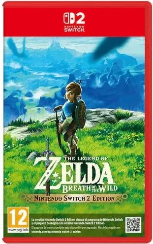 Lojë Nintendo Switch 2 The Legend of Zelda: Breath of the Wild Edition