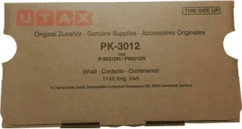 Toner, Utax, PK-3012 (1T02T60UT0), rendiment 25000 faqe, e zezë
