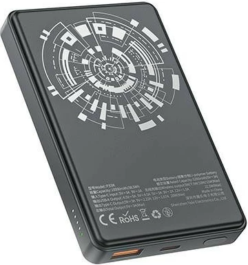 Powerbank AWEI MagSafe 10000mAh 22.5W, e zezë