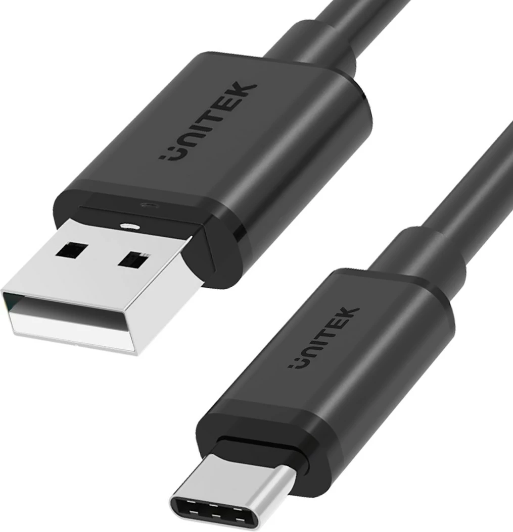 Kabllo USB A-USB C Unitek, 50cm, e bardhë
