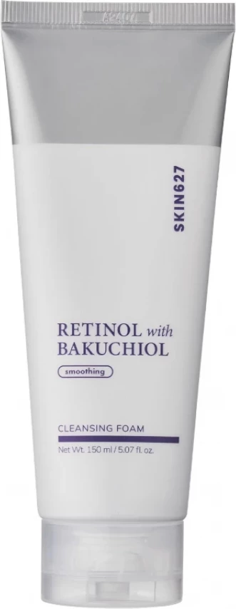 Shkumë pastruese për femra SKIN627 Retinol me Bakuchiol, 150ml