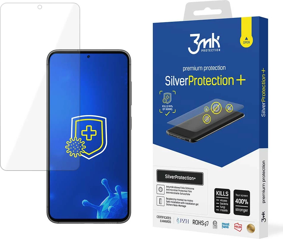 Folje mbrojtëse për ekran, 3mk Protection SilverProtection+, për Samsung Galaxy S23+